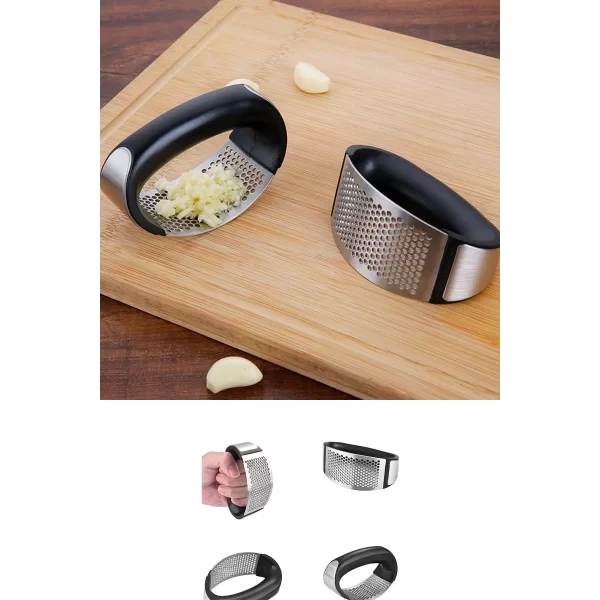 Yeni Sarımsak Ezici Paslanmaz Çelik Garlic Press