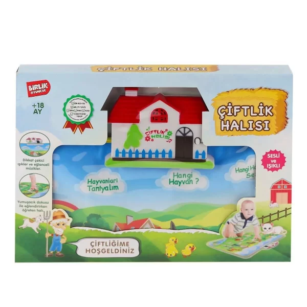 Yy-571 A622374tr-u Sesli Ve Işıklı Eğitici Çiftlik Halısı -birliktoys