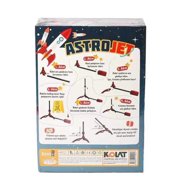 Zk122 Astro Jet Kutu Oyunu -kolat