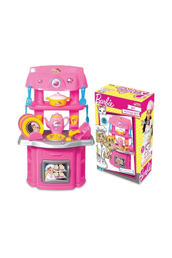 01503 Barbie Şef Mutfak Set