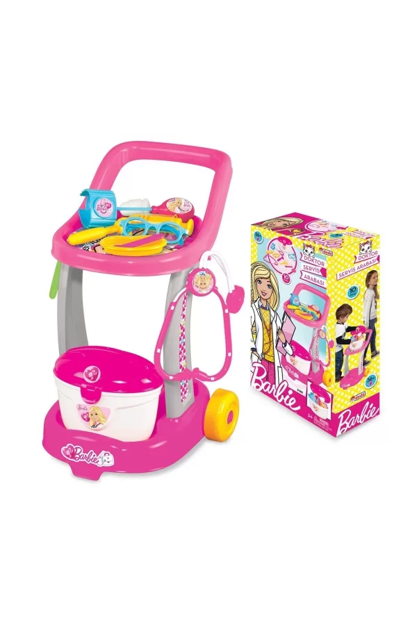 01987 Barbie Doktor Servis Arabası