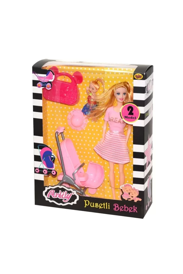 02426 Anlily Pusetli Bebek -oydaş Oyuncak