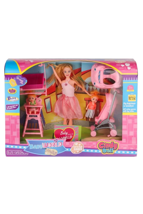 02431 Anlily Baby World Cindy Doll Bebek -oydaş Oyuncak