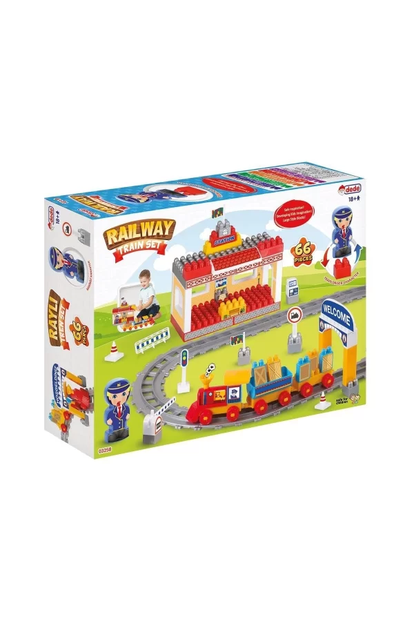 03258 Raylı Tren Set