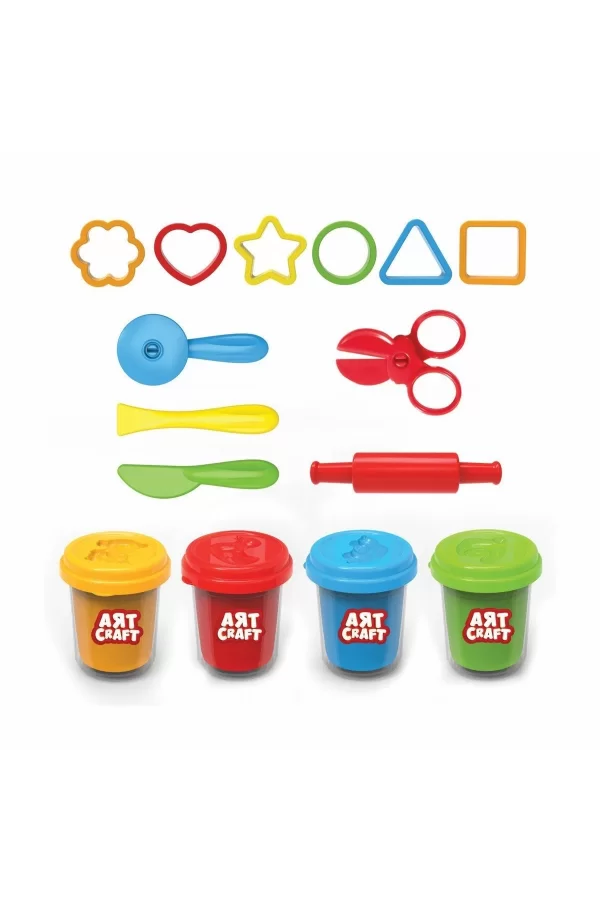 03293 Geometrik Çantalı Hamur Set