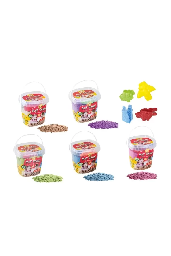 03398 1000 Gr Oyun Hamuru Kum Seti 5 Renk