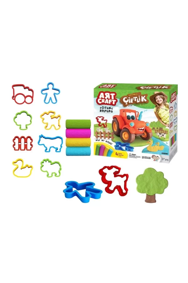 03558 Çiftlik Hamur Set 200gr