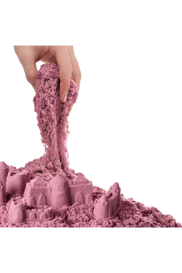 03693 Aksesuarlı Pembe Kinetik Oyun Kumu 1000 Gr