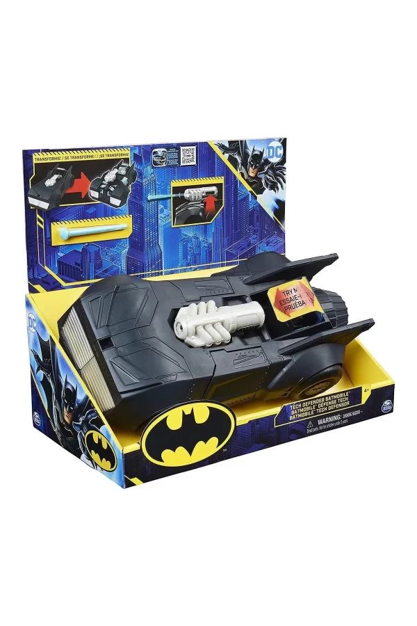 037676 Dc Comics Tech Defender Batmobil -spinmaster