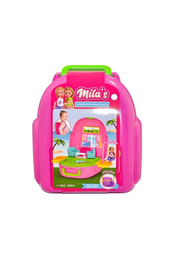 03869 Mila Nın Oturma Odası Set Sırt Çantası