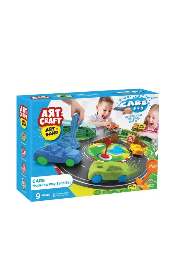 03948 Artsand Arabalar Kum Seti 600 Gr -fentoys
