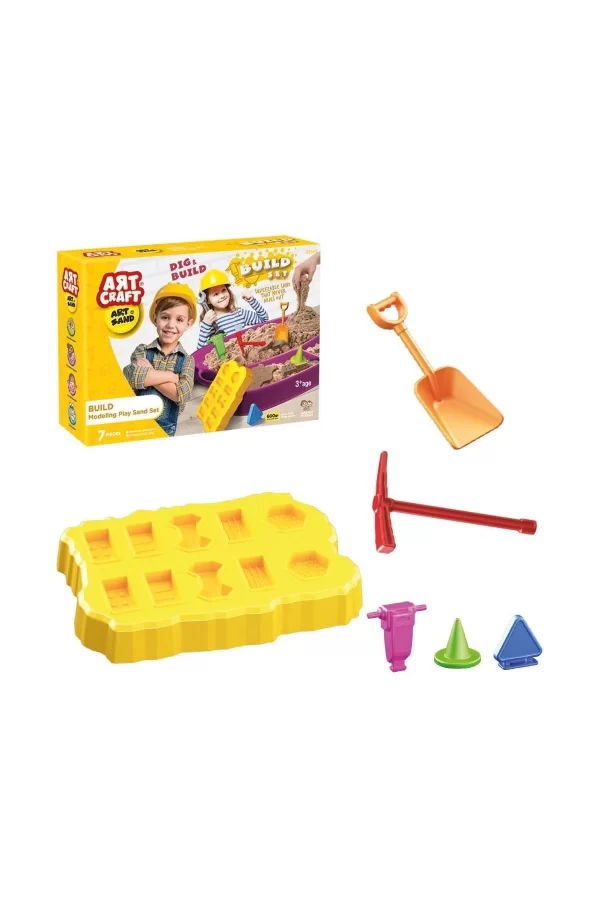 03949 Artsand İnşaat Kum Seti 600 Gr -fentoys