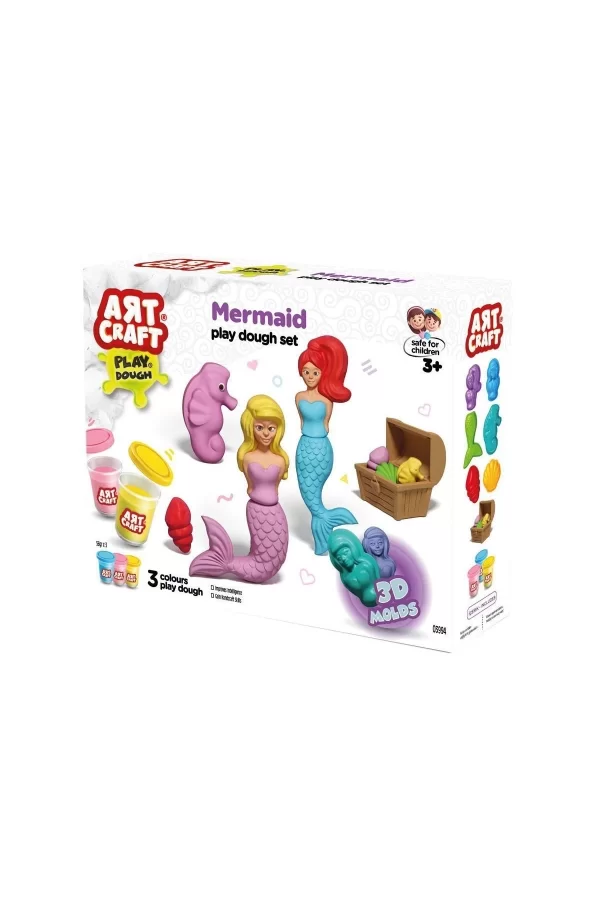 03994 Art Craft Deniz Kızı Hamur Set 168 Gr -fentoys