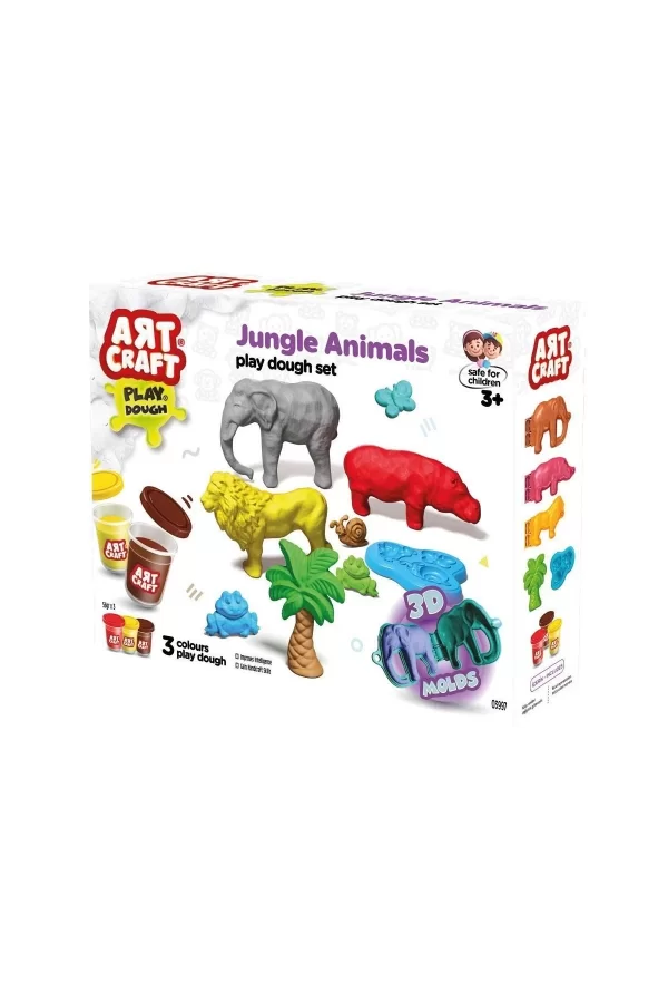 03997 Art Craft Orman Hayvanları Hamur Set 168 Gr -fentoys