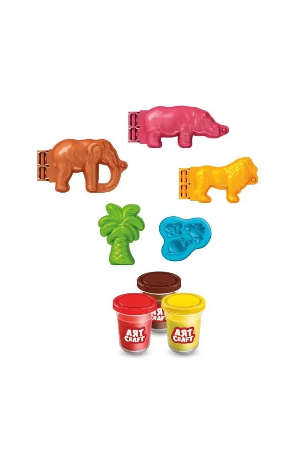 03997 Art Craft Orman Hayvanları Hamur Set 168 Gr -fentoys