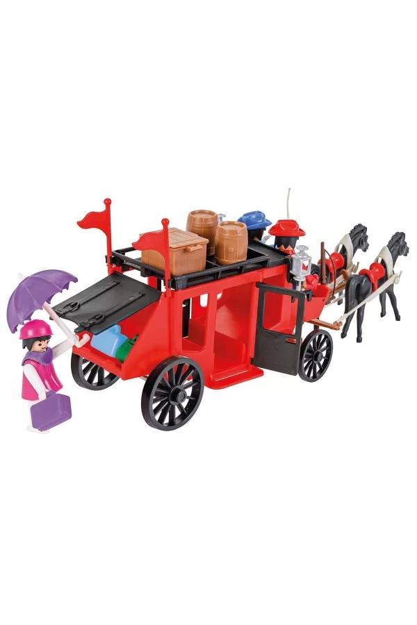 04 002 Mini Mekanik Seri 2 Posta Arabası -pilsan Oyuncak
