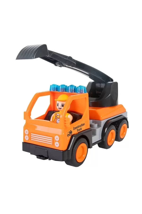 06 533 Double Blocks İş Makineleri Serisi -pilsan Oyuncak