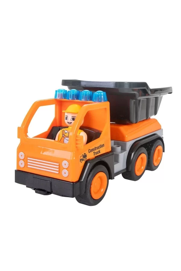 06 533 Double Blocks İş Makineleri Serisi -pilsan Oyuncak