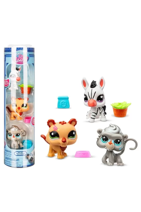 0621 Littlest Pet Shop - Minişler 3’lü Figür Seti S2
