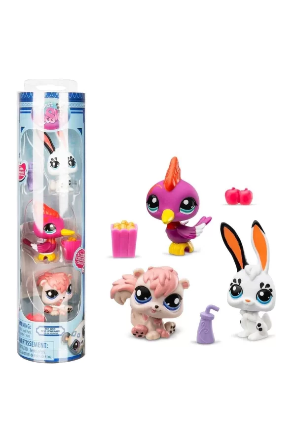 0621 Littlest Pet Shop - Minişler 3’lü Figür Seti S2
