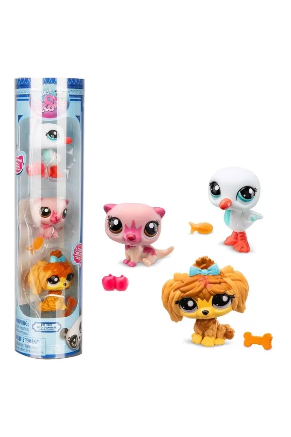 0621 Littlest Pet Shop - Minişler 3’lü Figür Seti S2