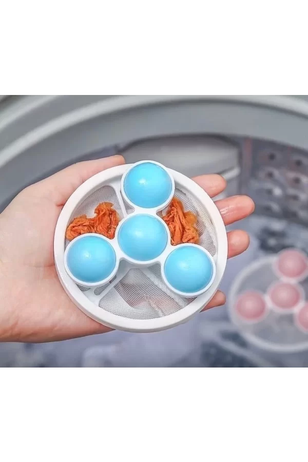 1 Adet Çamaşır Makinesi İçin Peçete -toz- Evcil Tüyü Toplayıcı Yıkanabilir Tüy Toplayıcı File Aparat