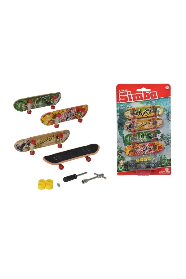 103306084 Finger Skateboard 4 Pcs Set