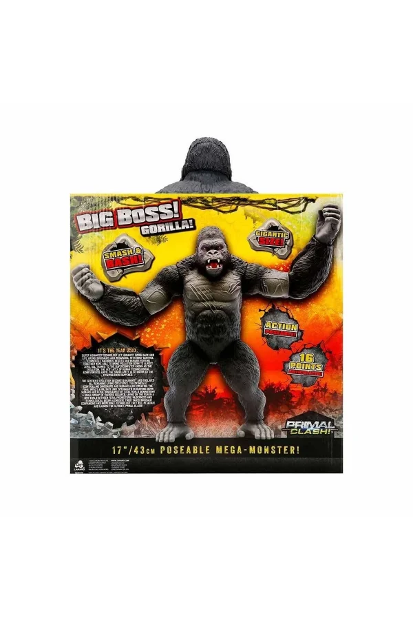 1037113 Primal Clash Büyük Patron Goril 42 Cm -sunman