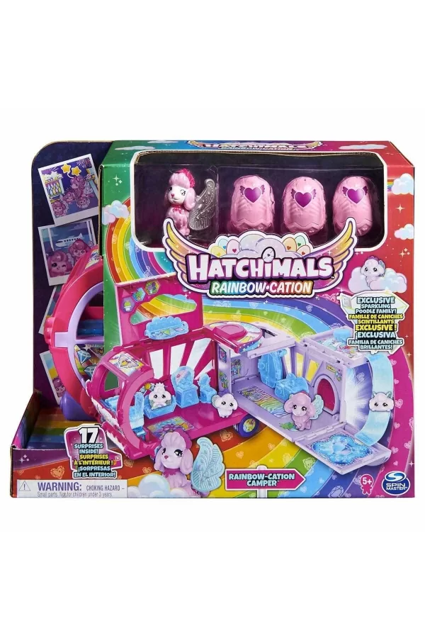 1038215 Hatchimals Dönüşen Rainbow Cation Karavan