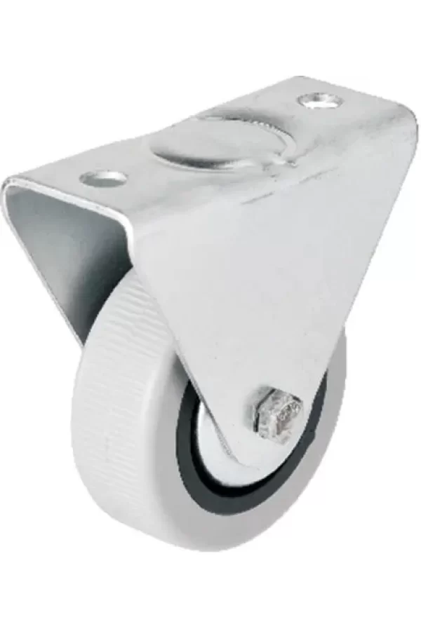 106 - 50 Mm Sabit Kapaklı Gri Pvc Teker