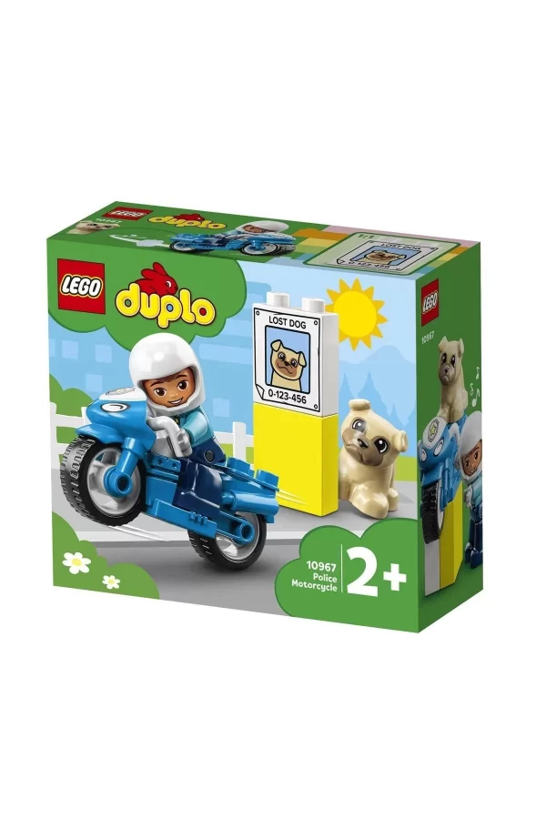 10967 Lego Duplo - Polis Motosikleti 5 Parça +2 Yaş