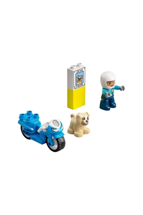 10967 Lego Duplo - Polis Motosikleti 5 Parça +2 Yaş