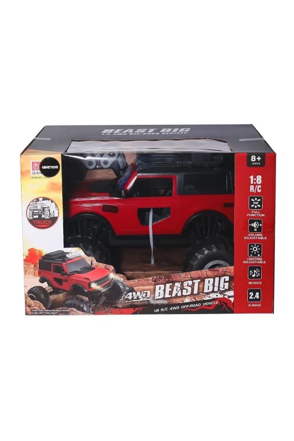 112409 Kumandalı Dev Jeep  1:18 -gepettoys