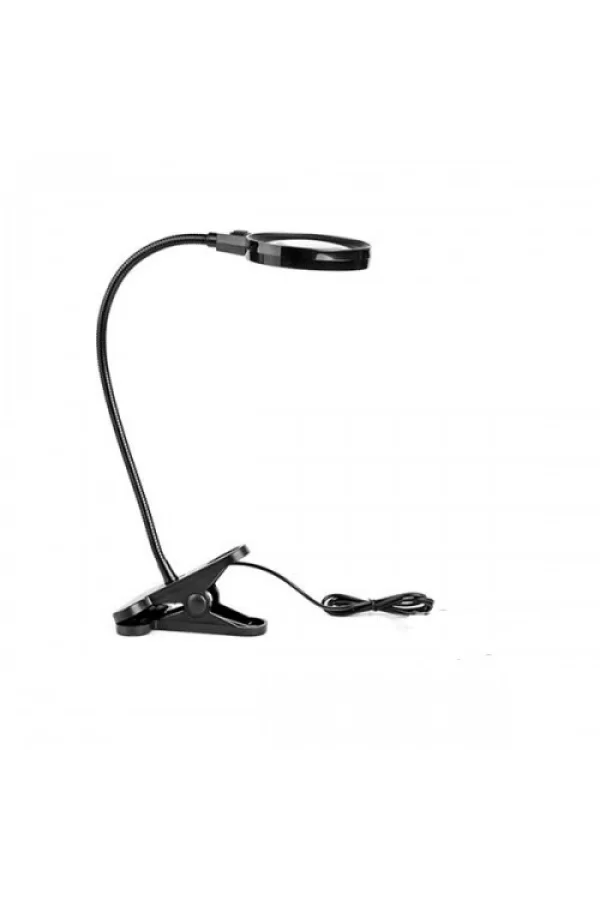 12 Led Clipslı Işıklı Büyüteç,işıklı Masa Lambası Çalışma Lambası