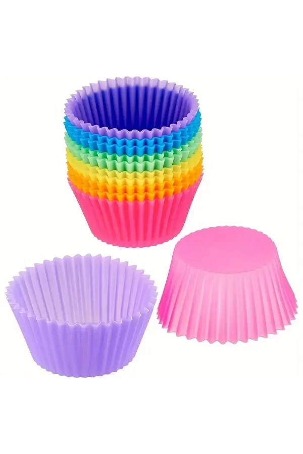 12li Silikon Muffin Kalıbı