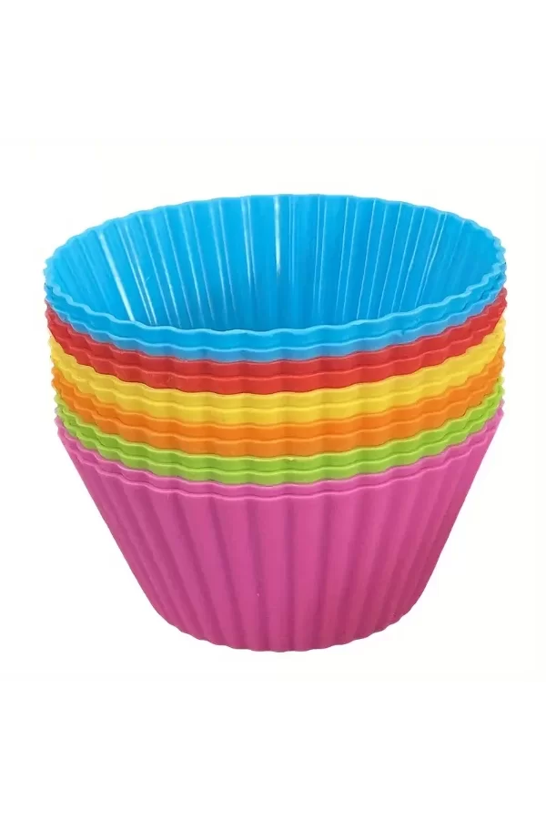 12li Silikon Muffin Kalıbı