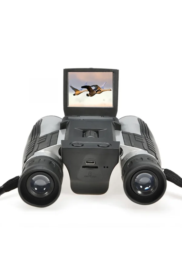 12x32 Zoom Dijital Dürbün Teleskop Kamera 5mp Cmos Sensör 2.0 İnc Tft Full Hd 1080 P Dvr Fotoğraf Video Kayıt Usb Dürbün