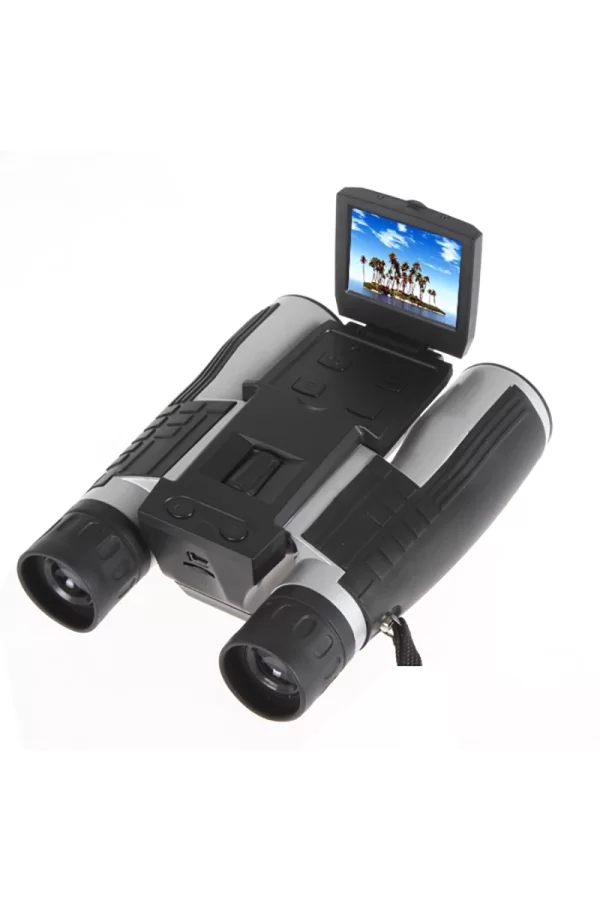 12x32 Zoom Dijital Dürbün Teleskop Kamera 5mp Cmos Sensör 2.0 İnc Tft Full Hd 1080 P Dvr Fotoğraf Video Kayıt Usb Dürbün