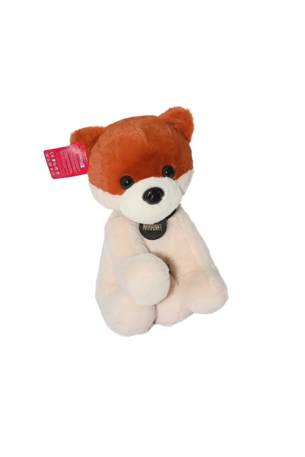 1397 Karamel Köpek 30 Cm Ekru