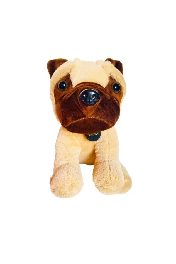 1436 Dobi Köpek 30 Cm Kahverengi -selay Oyuncak