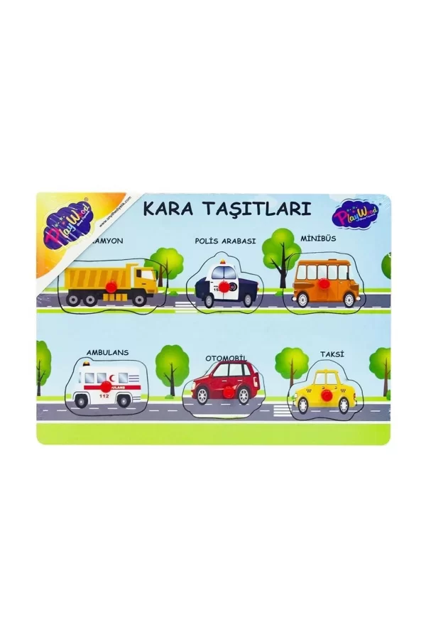 147/148 Ahşap Tutmalı Kara Ve Hava Taşıtları