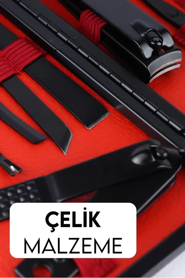 17 Parça  Profesyonel Manikür Seti