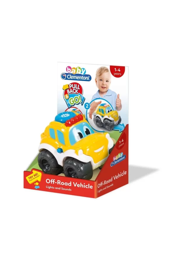 17178 Baby Clementoni - Arazi Aracı 1-4 Yaş