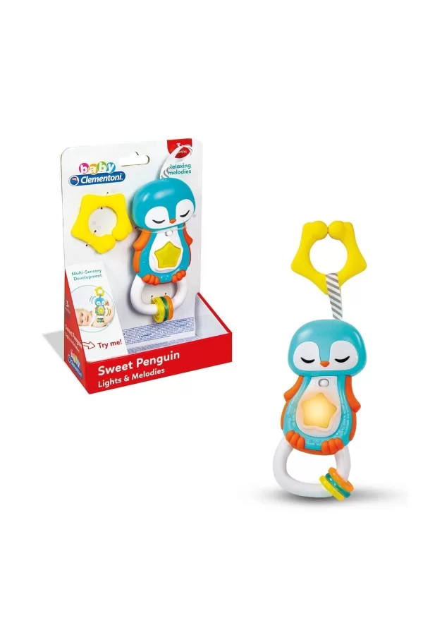 17331 Baby Clementoni - İnteraktif Penguen Oyuncak +6 Ay