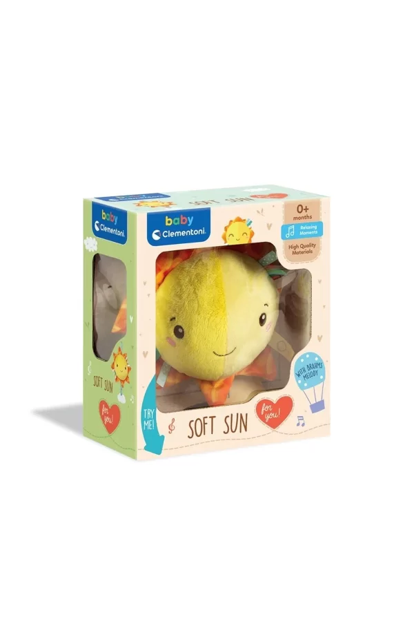 17795 Baby Clementoni - Müzikli Pelüş Güneş
