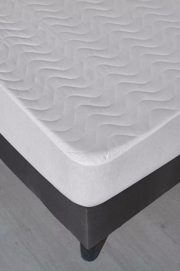 180X200 Kapitoneli Çift Kişilik Sıvı Geçirmez Alez Fitted Geçmeli Yatak Koruyucu