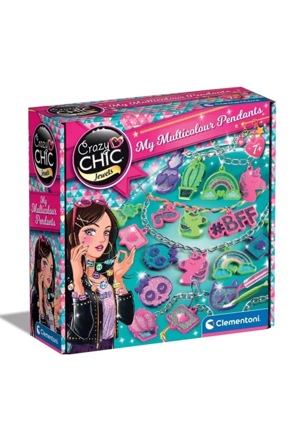 18757 Crazy Chic - Renkli Kolyeler