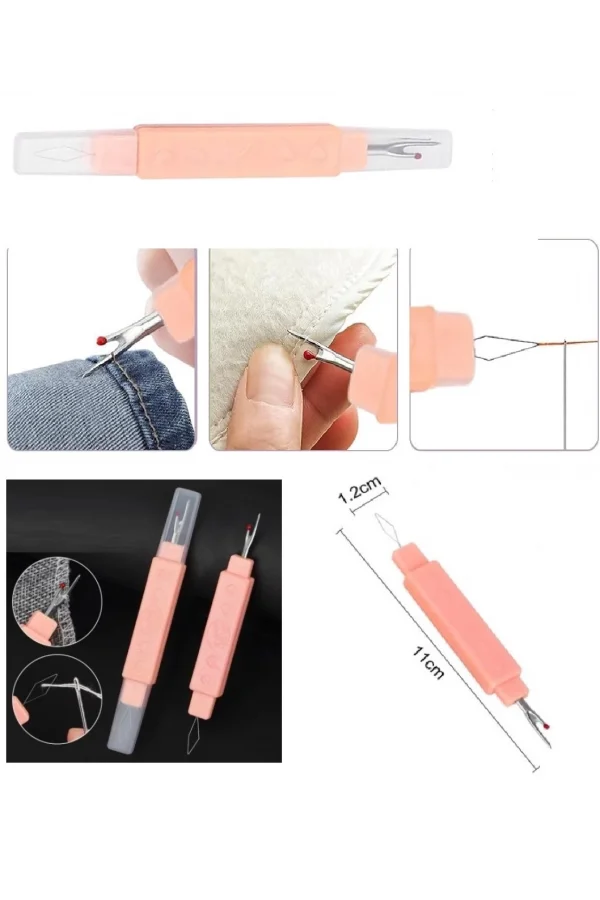 2 Fonksiyonlu Dikiş Sökme Ve İğne İplik Takma Aparatı