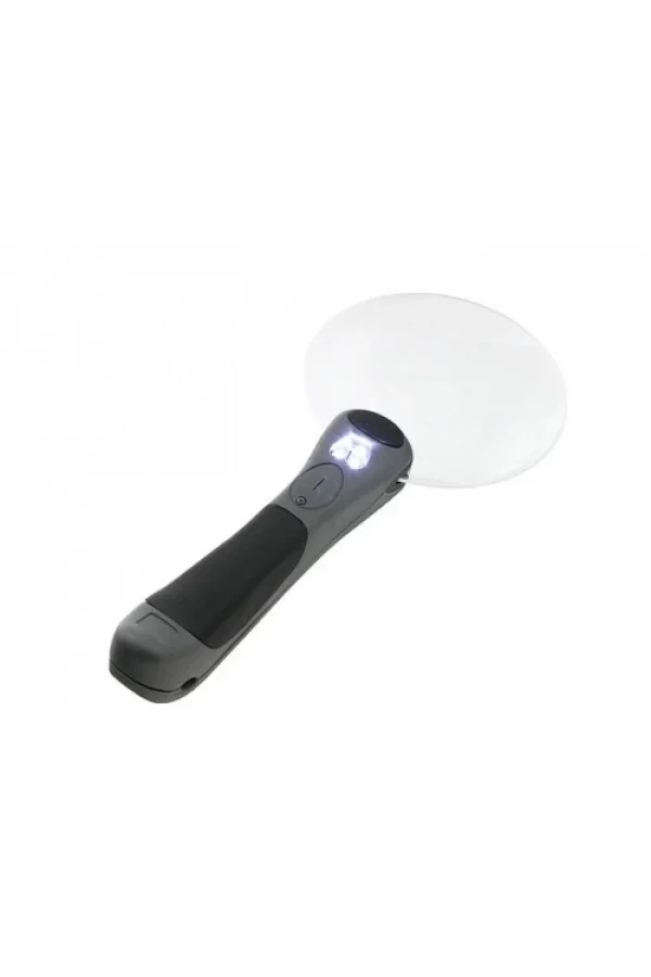 2 Led Işıklı 2.5x90mm Okuma Büyüteç