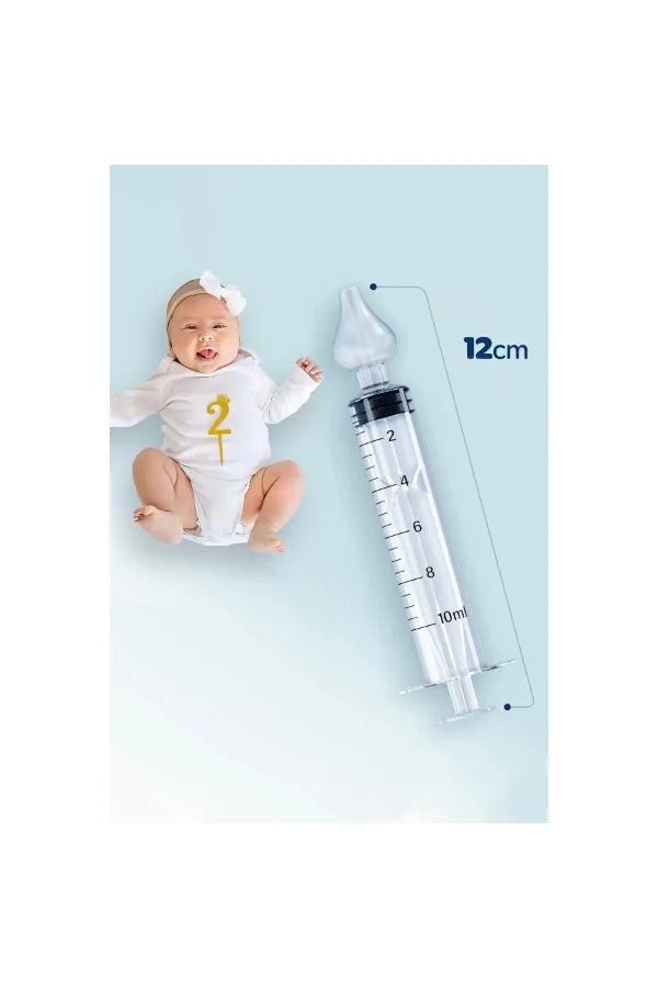 2li Bebek Burun Temizleme Şırıngası